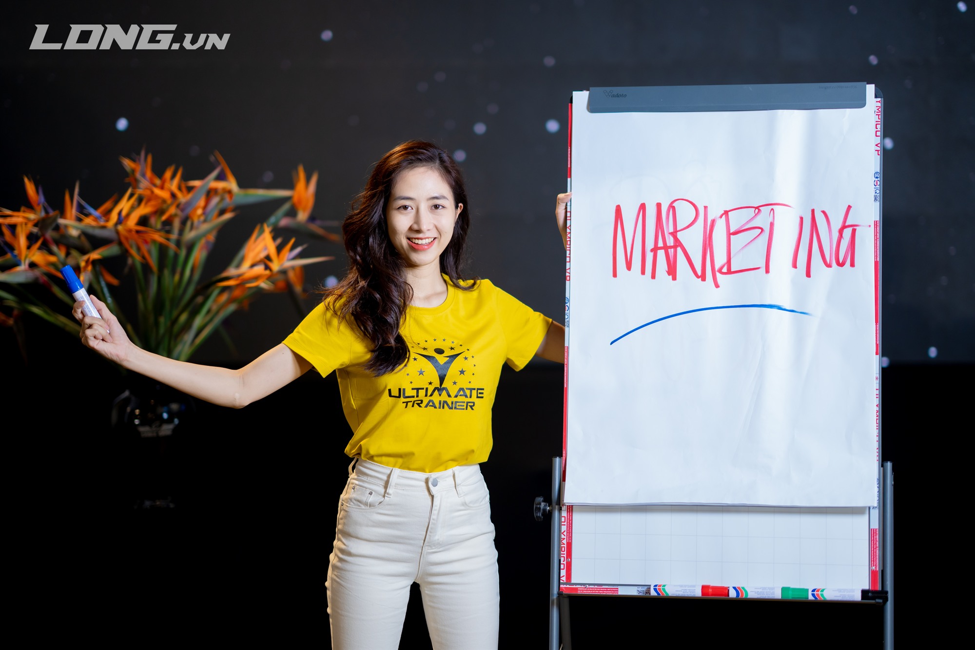 Phạm Thị Thùy An chia sẻ về marketing trong vai trò Ultimate Trainer tại LONG.vn